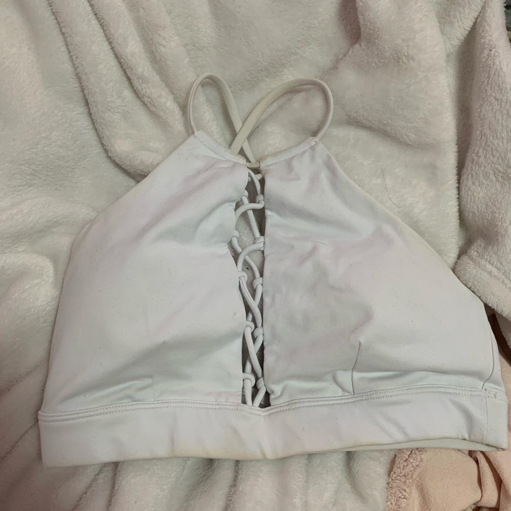Alo high neck bra